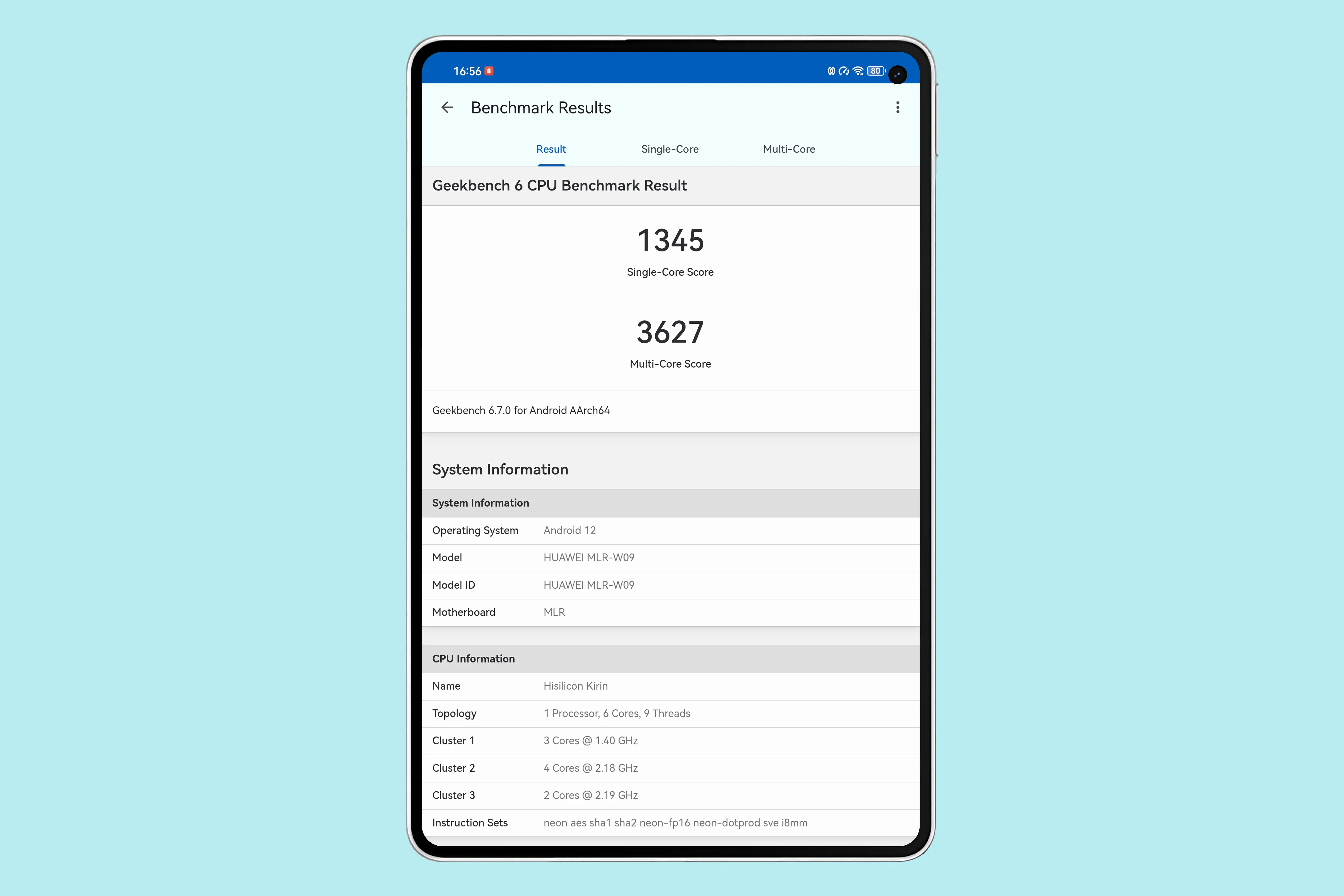 GeekBench 6