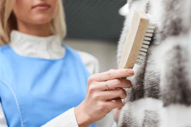 Как почистить шубу