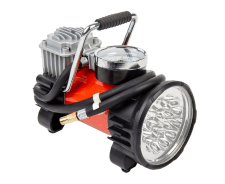 Воздушный компрессор с&nbsp;фонарем