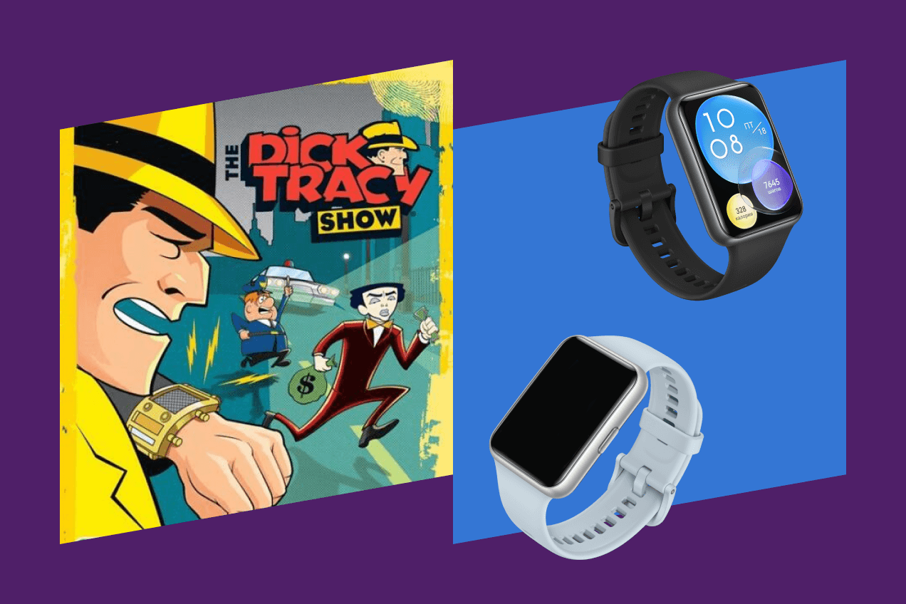 4. Смарт-часы — комикс Дик Трейси Честера Гулда