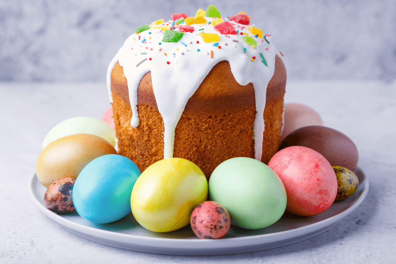 Кулич-бриошь в хлебопечке