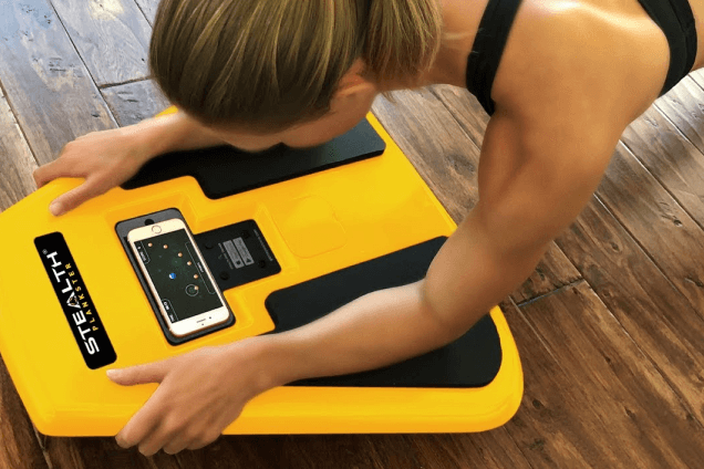 Гаджет для тренировки планки