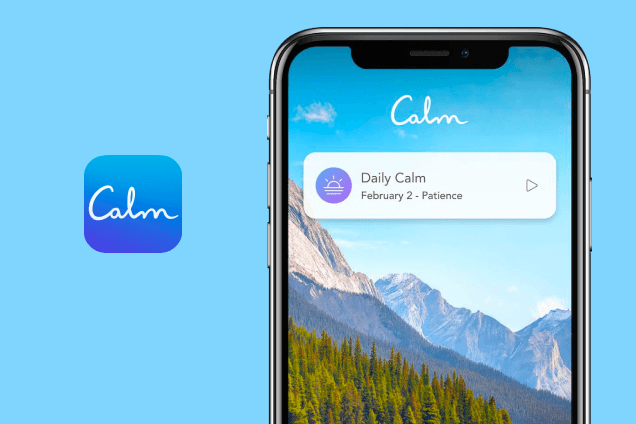 Calm: медитация и прогулки