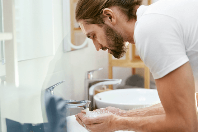 Как мыть бороду