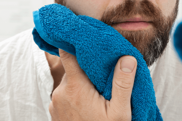 Как лучше сушить бороду