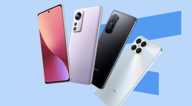 Актуальные китайские смартфоны в 2022&nbsp;году