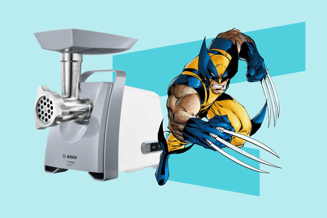 Электромясорубка: Росомаха