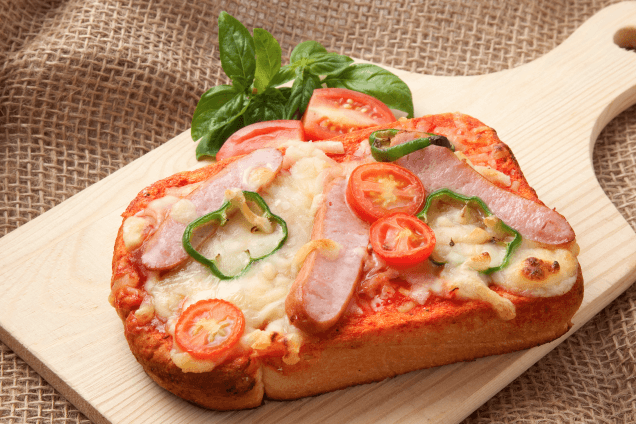 Пицца на  хлебе