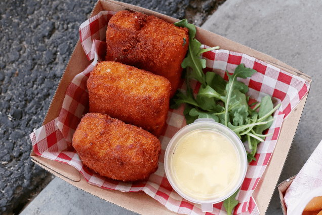 Картофельные крокеты с сыром