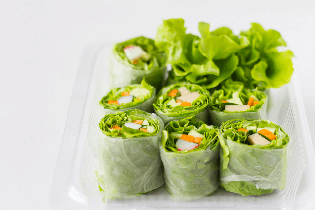 Спринг-роллы с курицей