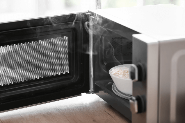 Как сварить рис в микроволновой печи