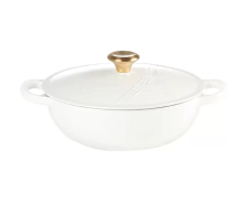 Широкая чугунная кастрюля на&nbsp;3,5&nbsp;л