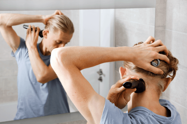 Бонус для мужчин: делаем ежик