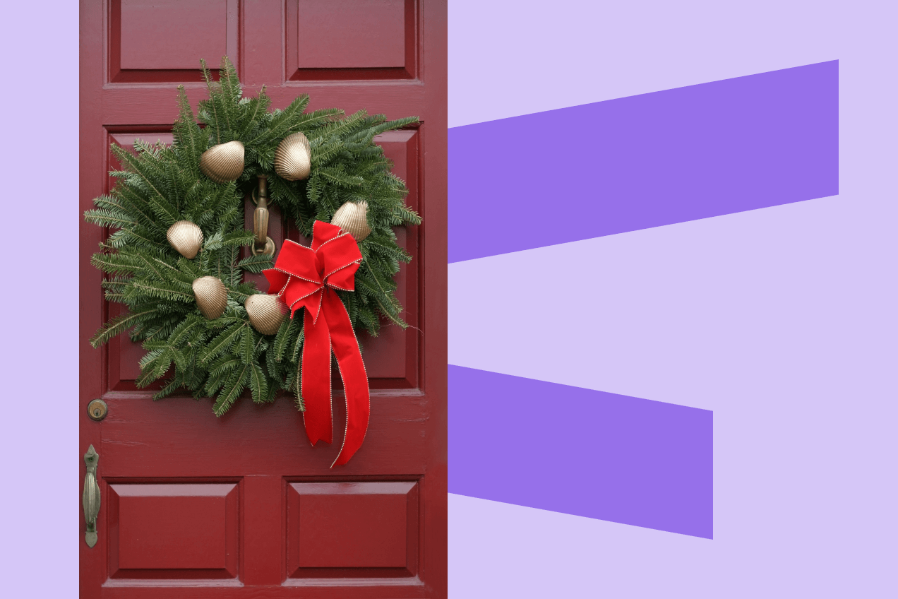 Как украсить входную дверь