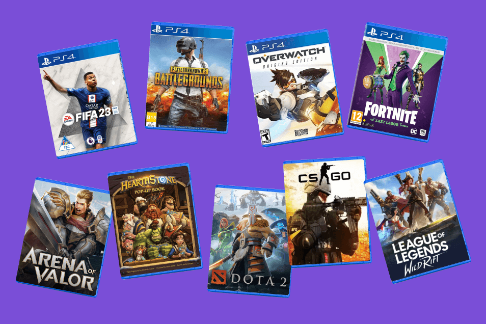 Какие игры в киберспорте сейчас самые популярные