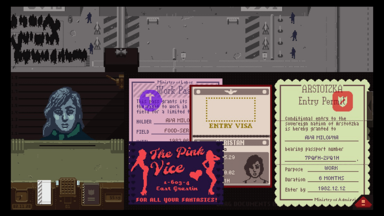 Papers, Please! — пограничник с тяжелой судьбой