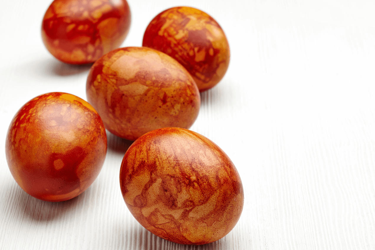 Мраморные яйца  