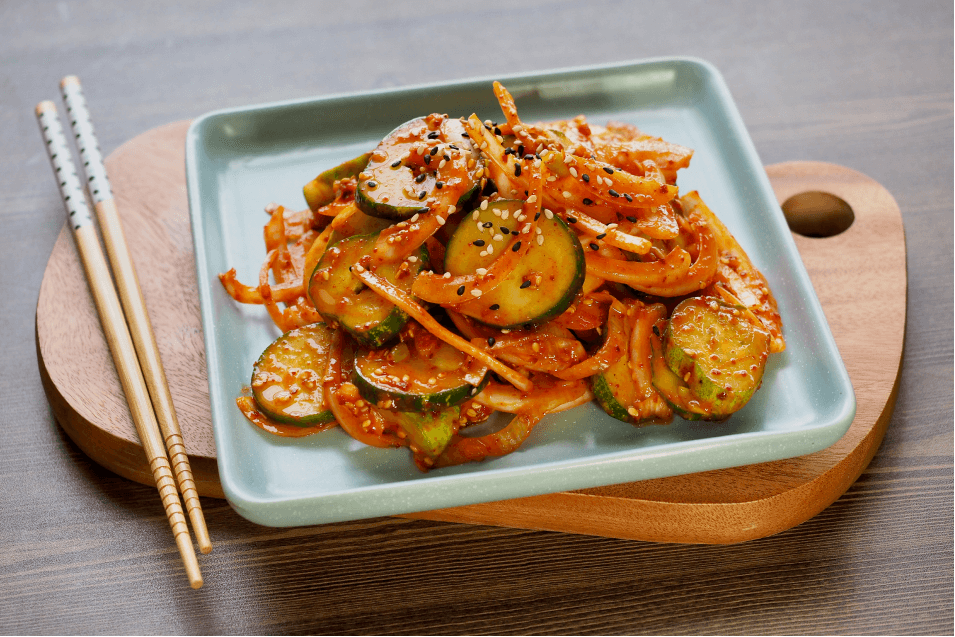 Огурцы кимчи