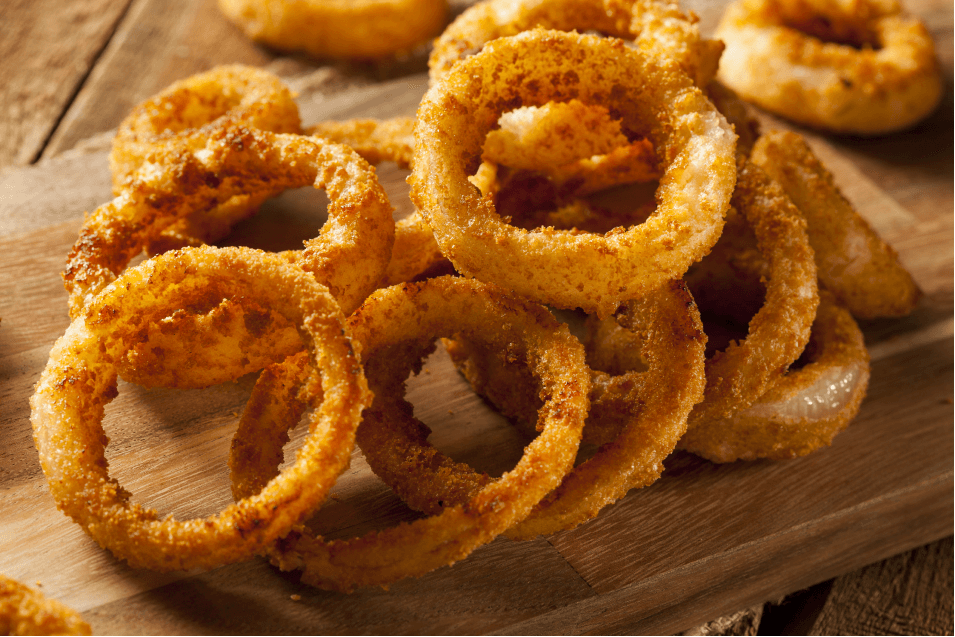 Хрустящие луковые кольца