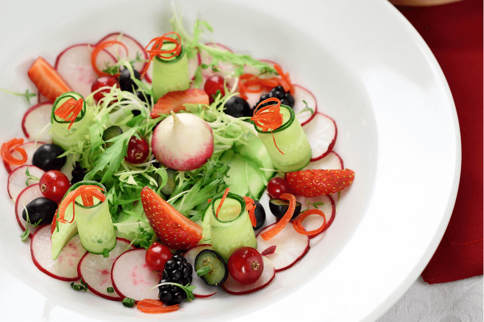 Ягодная окрошка