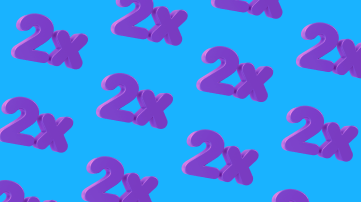 В два раза больше бонусов для всех!