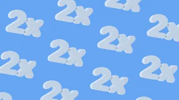 В два раза больше бонусов для всех!