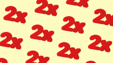 В два раза больше бонусов для всех!