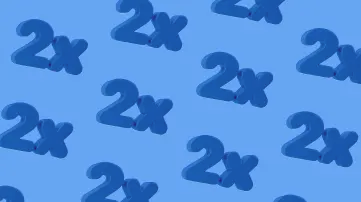 В два раза больше бонусов для всех!