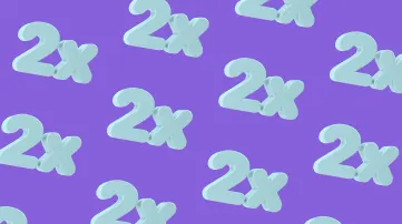 В два раза больше бонусов для всех!