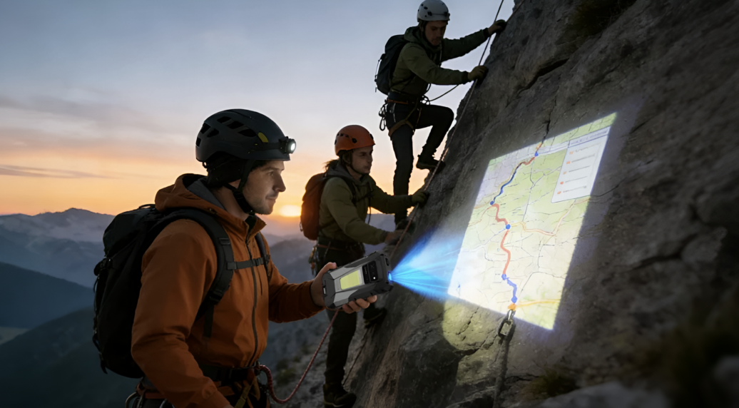 Выпущен первый в мире защищенный смартфон со встроенным проектором 1080p